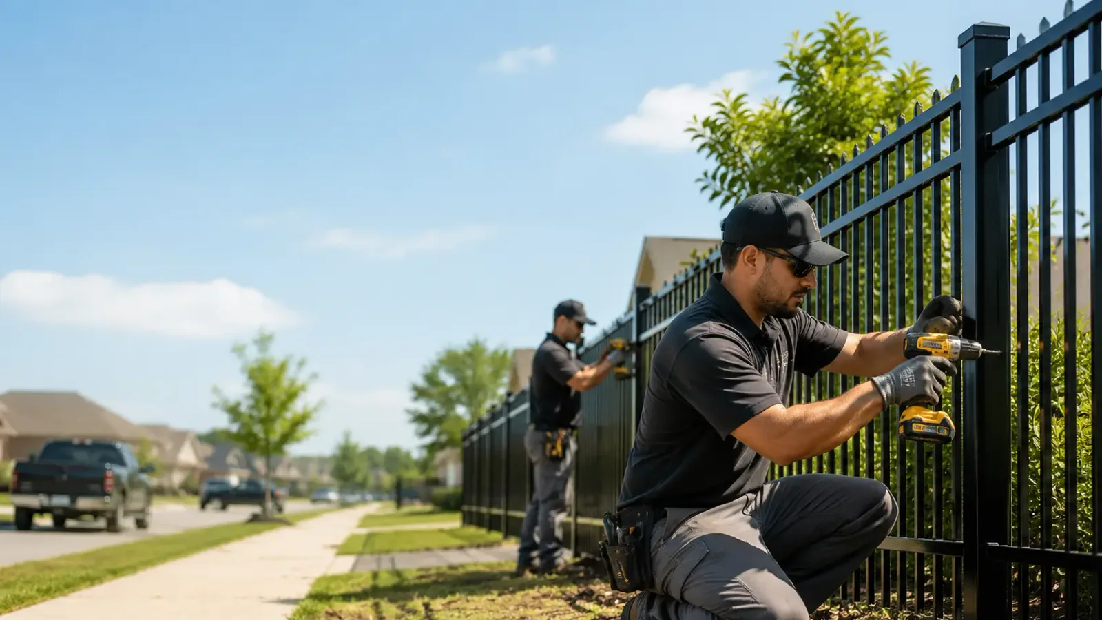 Metal Fence Installation in Plaquemine, LA